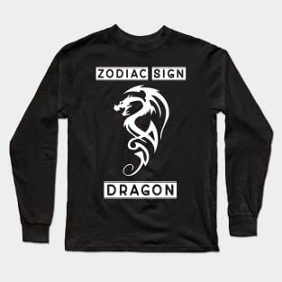 Zodiac sign - dragon Long Sleeve T-Shirt